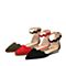 STACCATO/思加图春季专柜同款红色羊绒皮女凉鞋9E506AK7