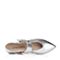 STACCATO/思加图春季银色金属牛皮女单鞋L4101AQ7