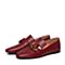 STACCATO/思加图秋季专柜同款红色牛皮女皮鞋9D905CM7