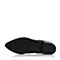 STACCATO/思加图冬季季专柜同款黑色牛皮女皮靴L8101DD7