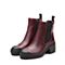 STACCATO/思加图冬季专柜同款深紫色牛皮绒里女皮靴9K103DD7