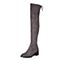 STACCATO/思加图冬季专柜同款灰色羊绒皮长筒女皮靴9I503DC7