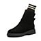 STACCATO/思加图冬季专柜同款黑色羊绒皮女皮靴N5101DZ7
