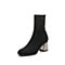 STACCATO/思加图冬季专柜同款黑色编织帮面女袜靴R9101DZ7