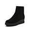 STACCATO/思加图冬季专柜同款黑色羊皮毛里女皮靴P5101DZ7