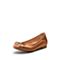 STACCATO/思加图2018年春季专柜同款棕色真丝布面浅口女单鞋9HY62AQ8