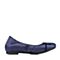 STACCATO/思加图2018年春季专柜同款深蓝色真丝布面浅口女单鞋9HY63AQ8