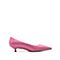 STACCATO/思加图2018年春季专柜同款紫色羊皮浅口女皮鞋9L202AQ8
