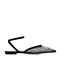 STACCATO/思加图2018年春季专柜同款黑色网布女皮凉鞋9L710AH8
