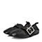 STACCATO/思加图2017年春季专柜同款黑色羊皮满帮女皮鞋9H710AM8