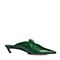 STACCATO/思加图2018年春季专柜同款绿色羊皮女穆勒拖鞋9N502AH8
