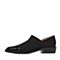 STACCATO/思加图2018年春季专柜同款黑色拼接满帮女皮鞋9I711AM8