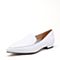 STACCATO/思加图2018年春季专柜同款白色牛皮满帮女皮鞋S3201AM8