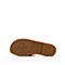 STACCATO/思加图2018年夏季专柜同款深红色民族风针织织带女凉拖鞋9N609BT8