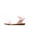 STACCATO/思加图2018年夏季专柜同款粉色绒布甜美女凉鞋9N608BL8