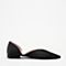 STACCATO/思加图2018年春季专柜同款黑色真丝布浅口平底鞋Q3501AQ8