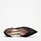 STACCATO/思加图2018年春季专柜同款黑色真丝布浅口平底鞋Q3501AQ8