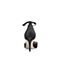 STACCATO/思加图2018年春季专柜同款黑色真丝布尖头女凉鞋Q4301AK8