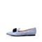STACCATO/思加图2018年春季专柜同款兰色羊绒皮浅口女皮鞋9UG56AM8