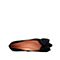 STACCATO/思加图2018年春季专柜同款黑色羊绒皮浅口女单鞋Q6101AQ8