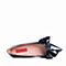 STACCATO/思加图2018春季专柜同款黑色漆皮牛皮革女皮鞋9S404AQ8