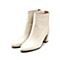 STACCATO/思加图2018冬专柜同款牛皮粗跟女短靴9T606DD8