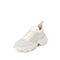 思加图2020春季新款鞋水钻小白鞋单鞋飞织帮面女老爹鞋子A6601AM0