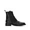 思加图2020冬季新款系带英伦马丁靴短靴女皮靴子EAJ01DD0