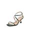 思加图2021夏季新款方头一字带罗马凉鞋高跟鞋夏季女凉鞋9RZ22BY1