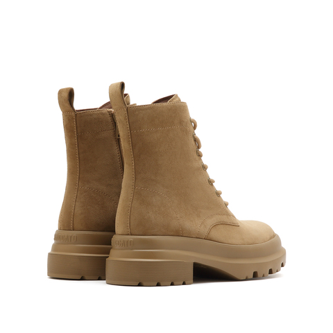 思加图2023冬季新款英伦风厚底马丁靴短靴女皮靴EF302DD3