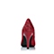 Tata/他她秋季专柜同款红色亮片蕾丝布浅口女单鞋2H518CQ5
