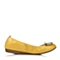 Tata/他她秋季专柜同款黄色羊皮浅口女单鞋2R906CQ5