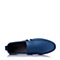 Tata/他她夏季蓝色牛皮时尚休闲男单鞋S6331BM6