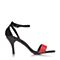Tata/他她夏季专柜同款红黑色时尚女凉鞋2DZA8BL6