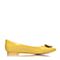 Tata/他她春季黄色漆牛皮女皮鞋2D609AQ6