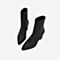 Tata/他她2018冬专柜同款黑色布面尖头高跟女短靴BSF02DD8