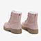 Tata/他她2018冬专柜同款粉色牛剖层革休闲马丁靴女短靴EMF01DD8