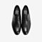 Tata/他她春专柜同款黑色牛皮革绑带商务德比鞋男单鞋BOM02AM9