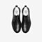 Tata/他她2020春专柜同款黑色牛皮革圆头系带平底鞋男休闲鞋PAE01AM0