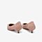 Tata/他她2020秋专柜同款布尖头心型小猫跟浅口女单鞋7FC05CQ0