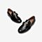 Tata/他她2020秋专柜同款牛皮革乐福鞋休闲方跟女单鞋FGW34CM0