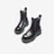 Tata/他她2021冬商场同款时尚厚底休闲切尔西靴百搭女靴新WFD02DZ1