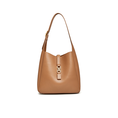 Tata/他她2023秋商场同款时尚通勤百搭简约水桶包新款X3112CX3