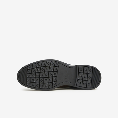 Tata/他她2023冬商场同款时尚油蜡压花牛皮革男鞋新款21030DM3