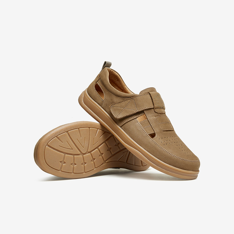 Tata/他她2024夏商场同款舒适百搭休闲男鞋新款PDE01BM4