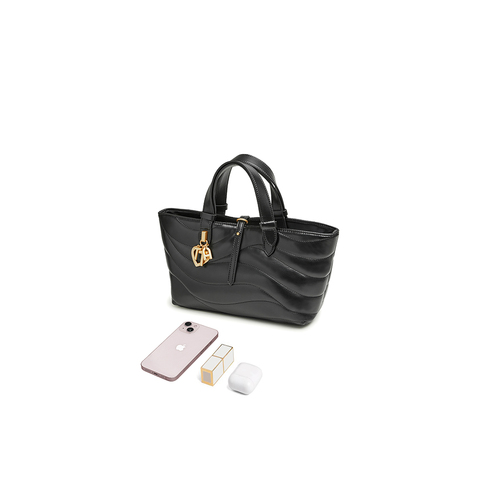 TATA/他她2024春商场同款时尚休闲简约精致感托特包X3192AX4