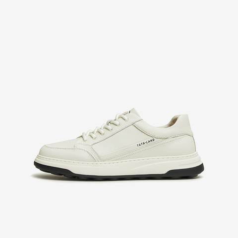 TATA/他她2024春商场同款休闲男士简约百搭板鞋新款VFB01AM4
