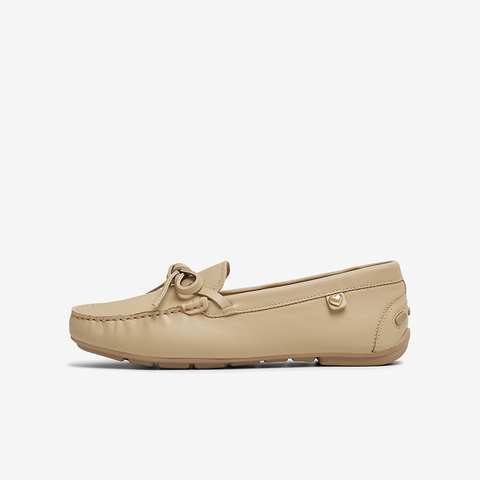 TATA/他她2025春商场同款时尚简约女豆豆鞋新款7GC20AA5