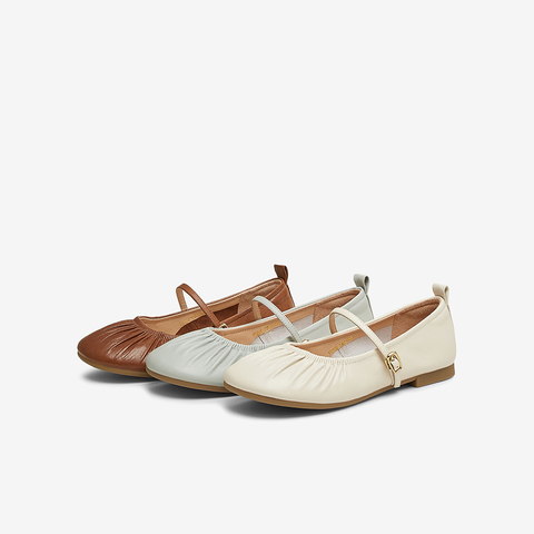 TATA/他她2025春商场同款浅口女气质玛丽珍鞋新YDT06AQ5