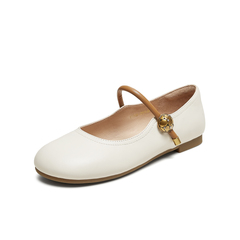 TATA/他她2025秋商场同款时尚百搭女玛丽珍鞋新款YFF03CQ5